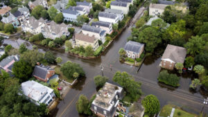 Image of flooded areas in Charleston, SC