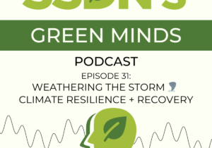 Weathering the storm podcast graphic