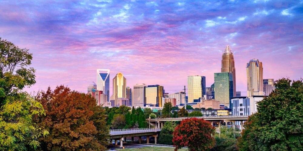 Charlotte skyline with fall foliage trees-fit(1000,600).d171ba38