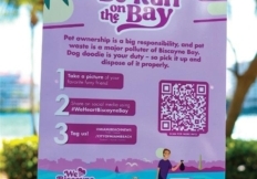 Don't Be Ruff on the Bay signage
